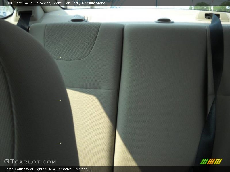 Vermillion Red / Medium Stone 2008 Ford Focus SES Sedan