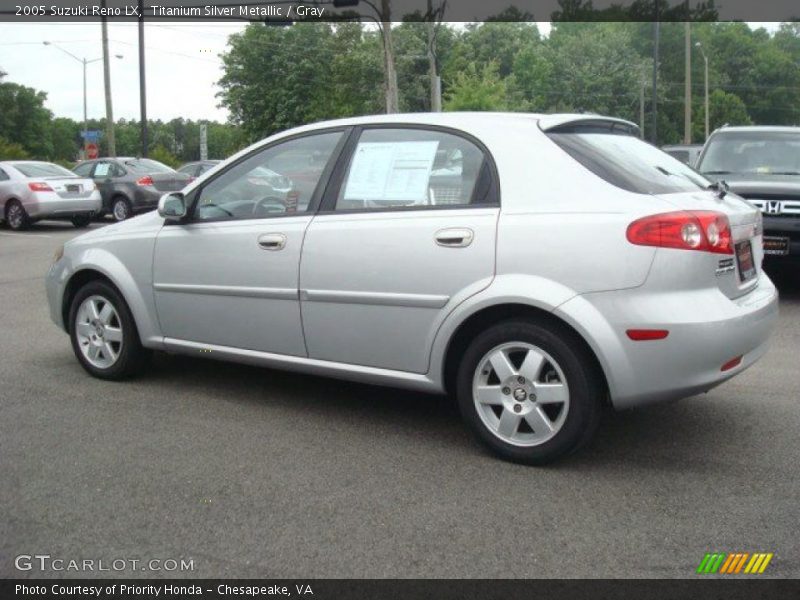 Titanium Silver Metallic / Gray 2005 Suzuki Reno LX