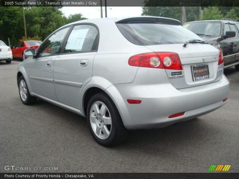 Titanium Silver Metallic / Gray 2005 Suzuki Reno LX