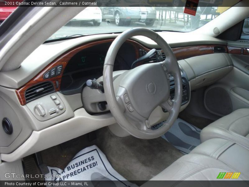 Cashmere / Oatmeal 2001 Cadillac DeVille Sedan