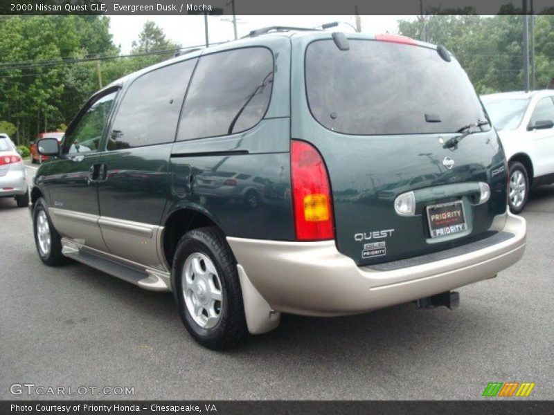Evergreen Dusk / Mocha 2000 Nissan Quest GLE
