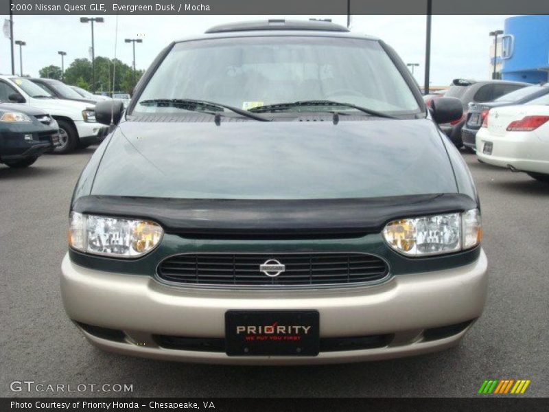 Evergreen Dusk / Mocha 2000 Nissan Quest GLE