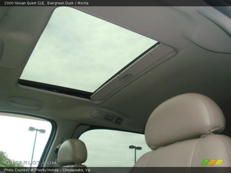 Evergreen Dusk / Mocha 2000 Nissan Quest GLE