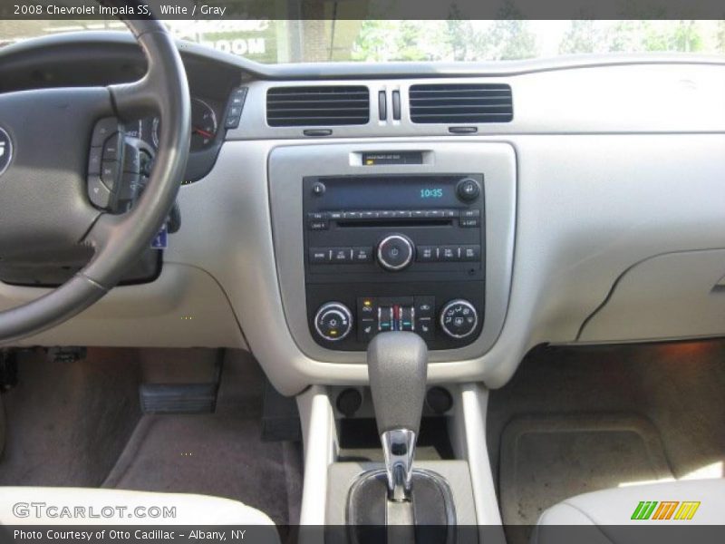 White / Gray 2008 Chevrolet Impala SS