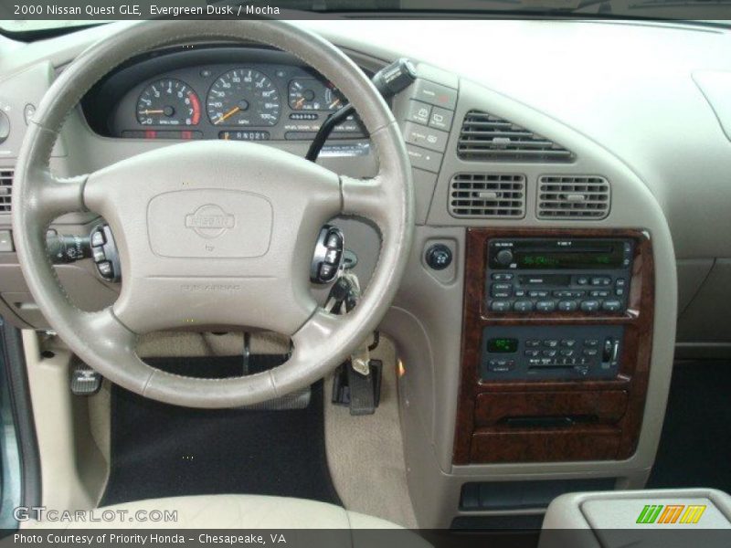 Evergreen Dusk / Mocha 2000 Nissan Quest GLE