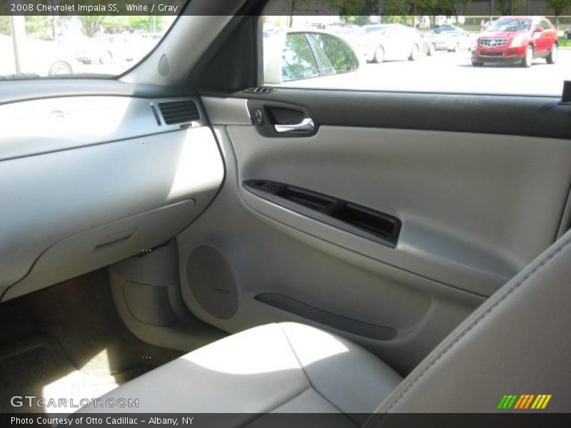 White / Gray 2008 Chevrolet Impala SS
