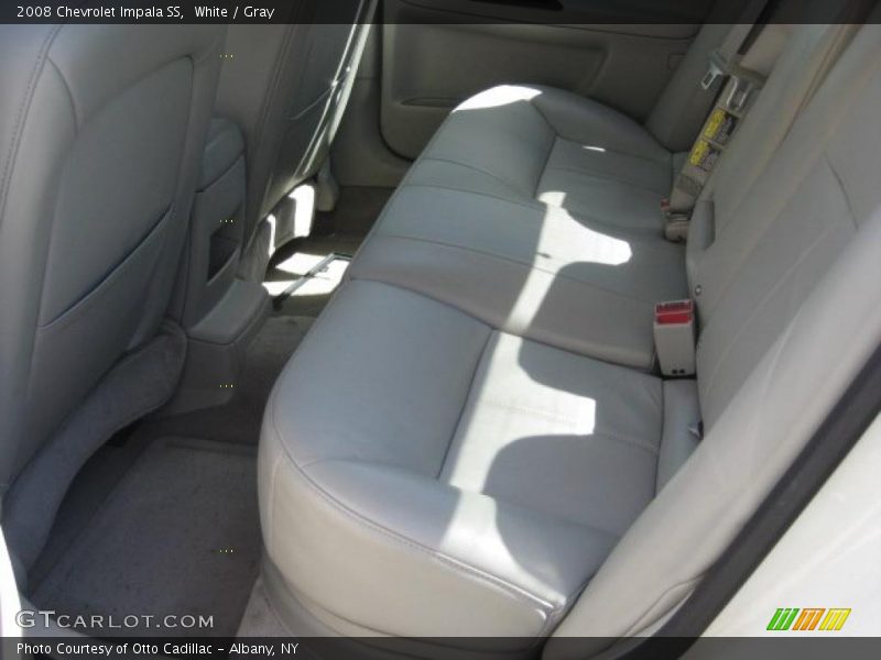 White / Gray 2008 Chevrolet Impala SS