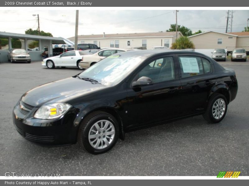 Black / Ebony 2009 Chevrolet Cobalt LT Sedan