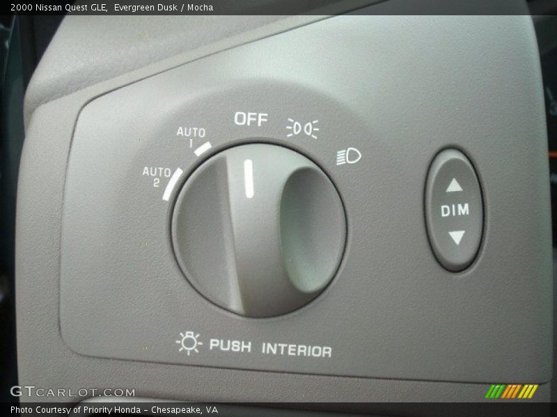 Evergreen Dusk / Mocha 2000 Nissan Quest GLE
