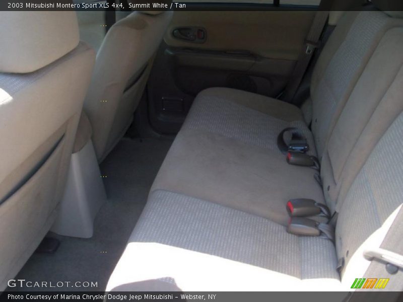 Summit White / Tan 2003 Mitsubishi Montero Sport XLS 4x4