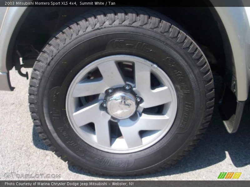 Summit White / Tan 2003 Mitsubishi Montero Sport XLS 4x4