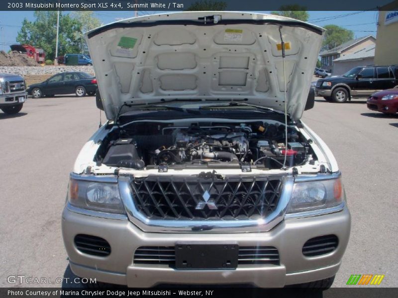 Summit White / Tan 2003 Mitsubishi Montero Sport XLS 4x4