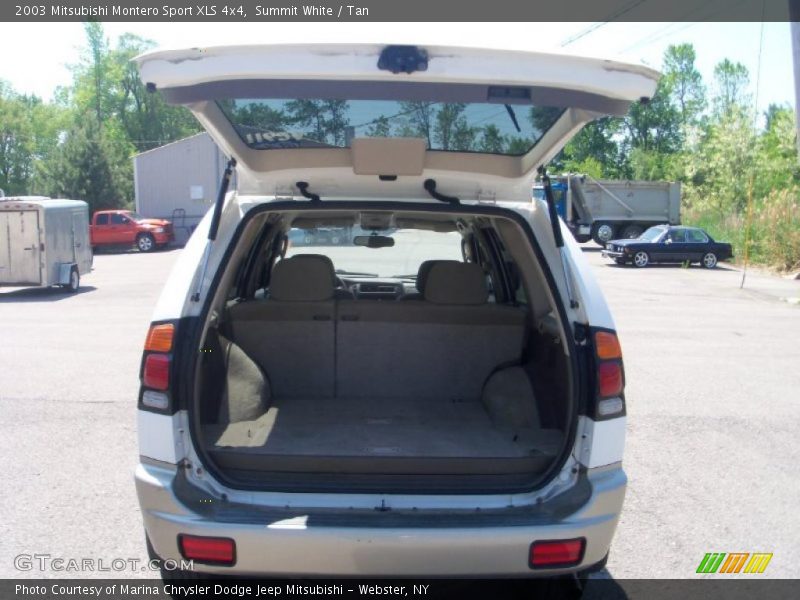 Summit White / Tan 2003 Mitsubishi Montero Sport XLS 4x4