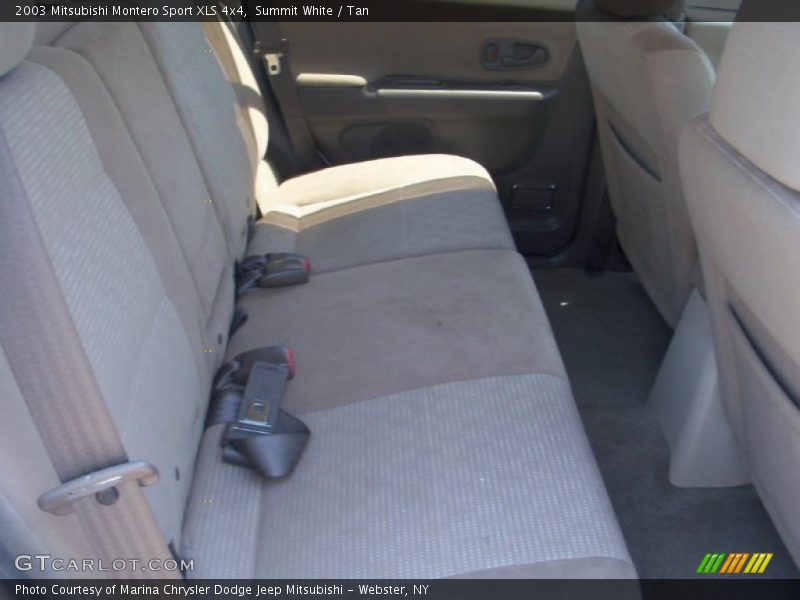 Summit White / Tan 2003 Mitsubishi Montero Sport XLS 4x4