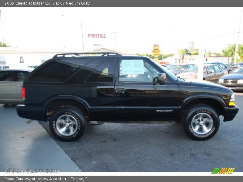 Black / Medium Gray 2005 Chevrolet Blazer LS