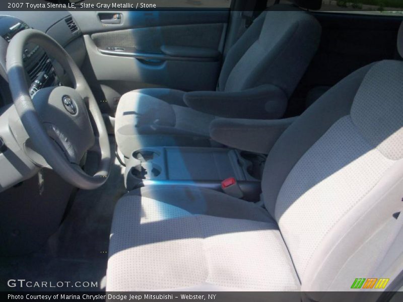 Slate Gray Metallic / Stone 2007 Toyota Sienna LE