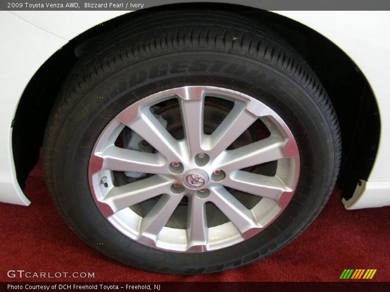 Blizzard Pearl / Ivory 2009 Toyota Venza AWD