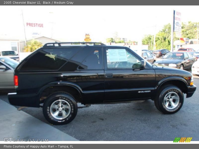 Black / Medium Gray 2005 Chevrolet Blazer LS