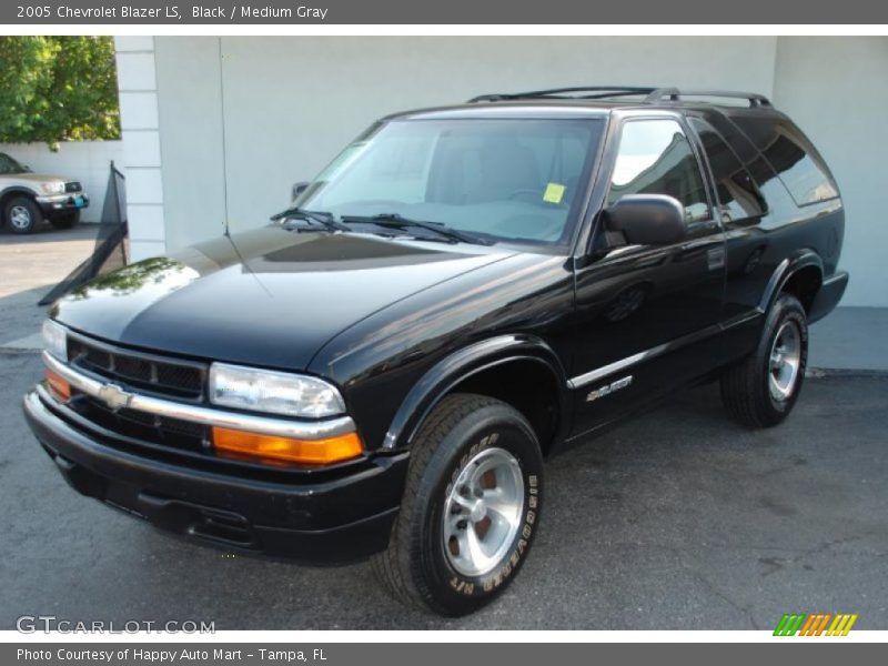 Black / Medium Gray 2005 Chevrolet Blazer LS