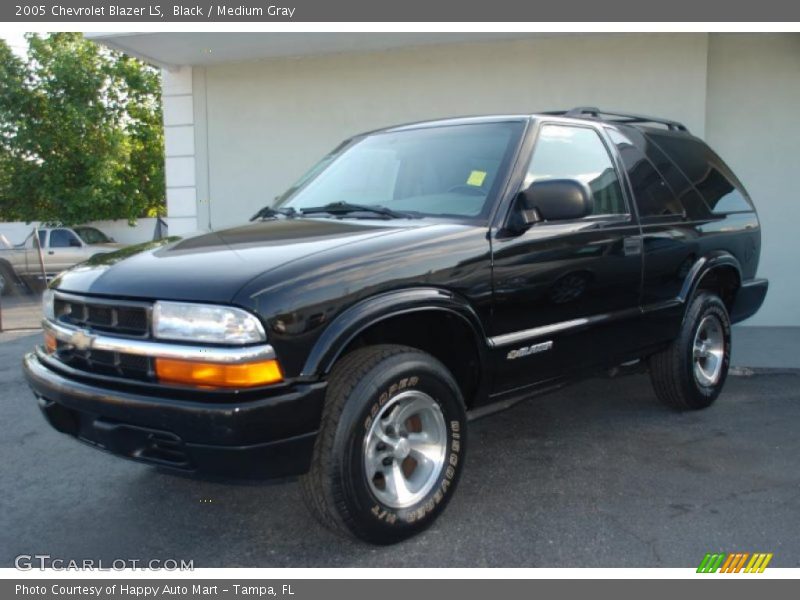 Black / Medium Gray 2005 Chevrolet Blazer LS