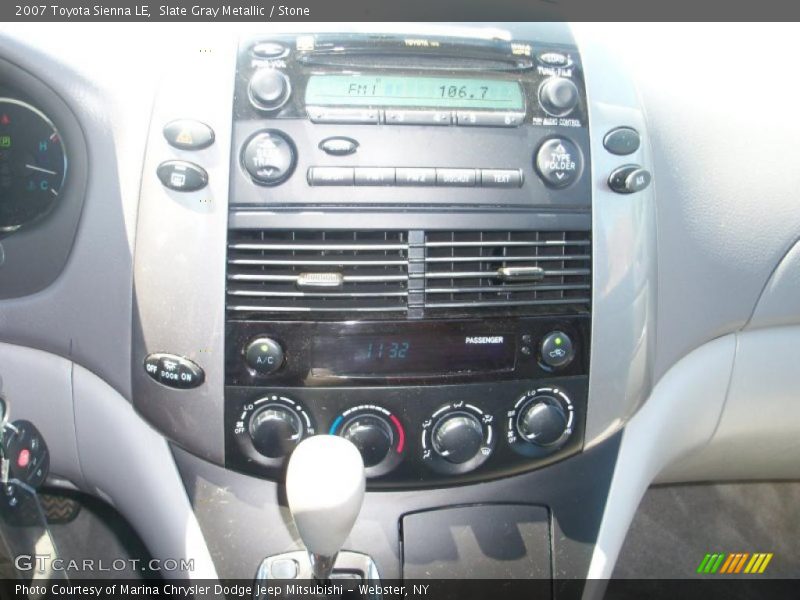 Slate Gray Metallic / Stone 2007 Toyota Sienna LE