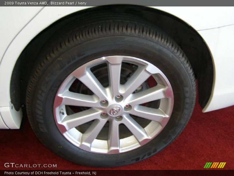 Blizzard Pearl / Ivory 2009 Toyota Venza AWD