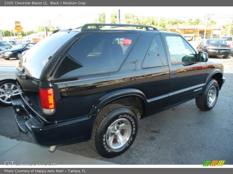 Black / Medium Gray 2005 Chevrolet Blazer LS