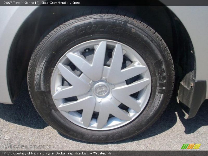 Slate Gray Metallic / Stone 2007 Toyota Sienna LE