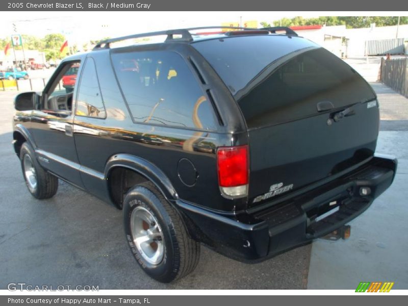 Black / Medium Gray 2005 Chevrolet Blazer LS