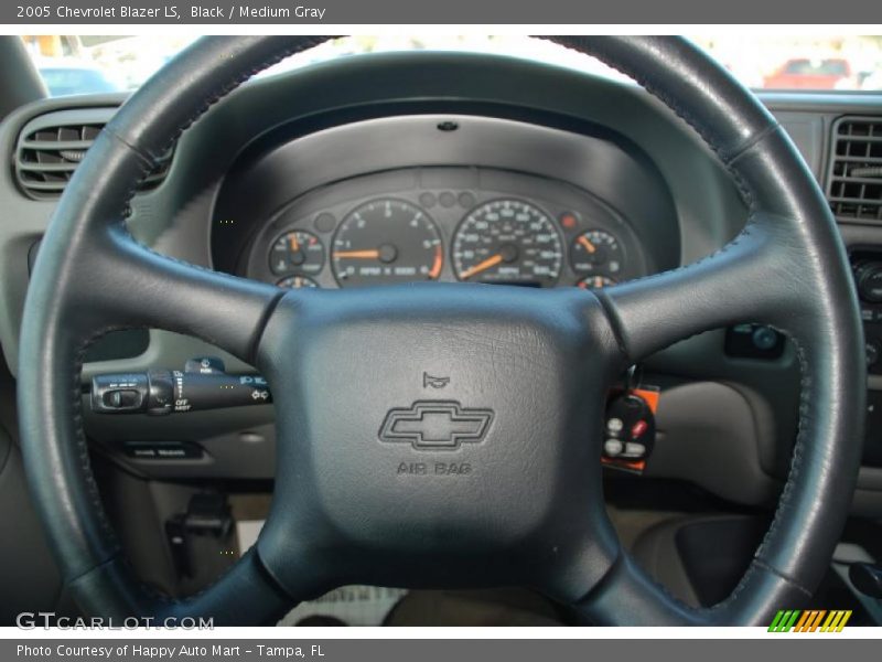 Black / Medium Gray 2005 Chevrolet Blazer LS
