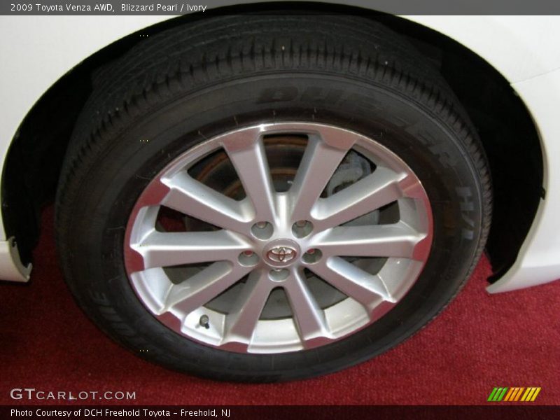 Blizzard Pearl / Ivory 2009 Toyota Venza AWD