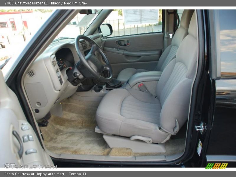 Black / Medium Gray 2005 Chevrolet Blazer LS