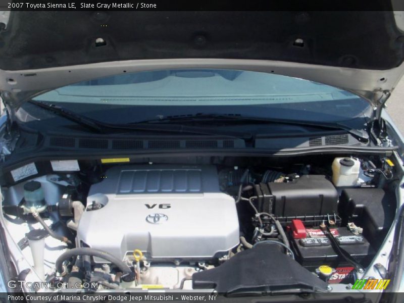Slate Gray Metallic / Stone 2007 Toyota Sienna LE