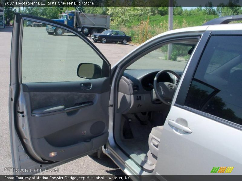 Slate Gray Metallic / Stone 2007 Toyota Sienna LE
