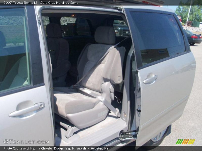 Slate Gray Metallic / Stone 2007 Toyota Sienna LE
