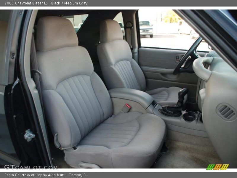 Black / Medium Gray 2005 Chevrolet Blazer LS