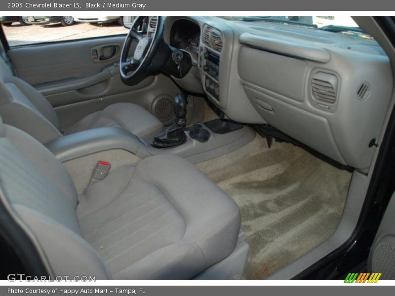 Black / Medium Gray 2005 Chevrolet Blazer LS
