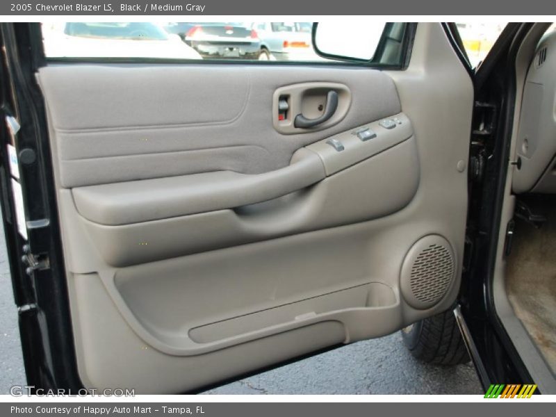 Black / Medium Gray 2005 Chevrolet Blazer LS