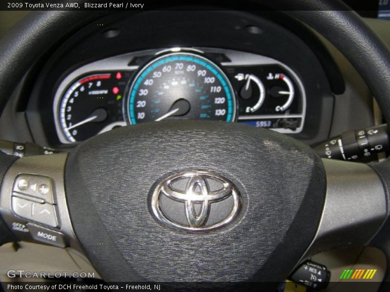 Blizzard Pearl / Ivory 2009 Toyota Venza AWD