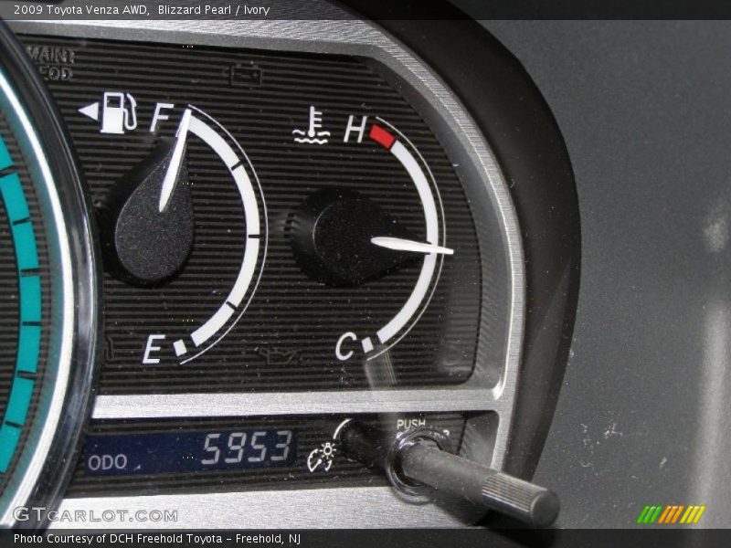 Blizzard Pearl / Ivory 2009 Toyota Venza AWD