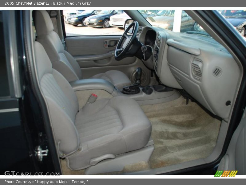 Black / Medium Gray 2005 Chevrolet Blazer LS