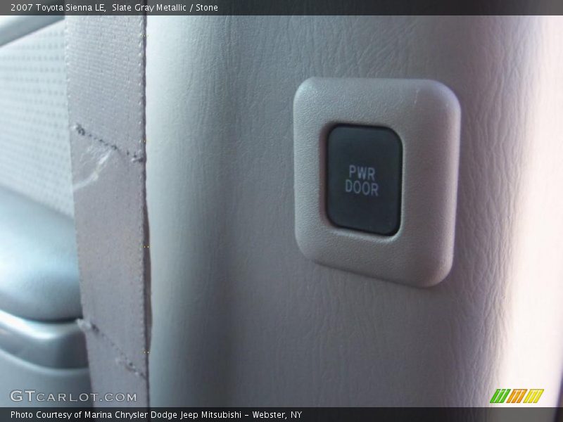 Slate Gray Metallic / Stone 2007 Toyota Sienna LE