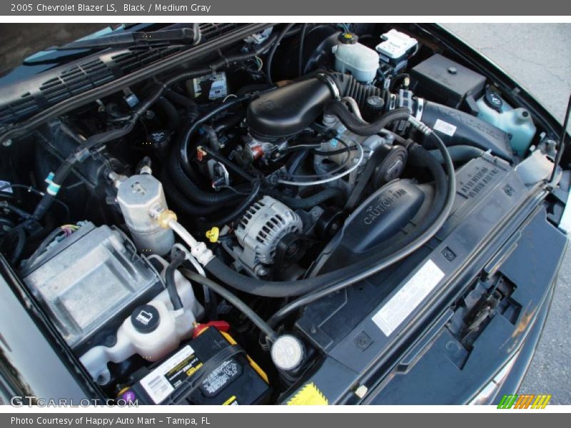 Black / Medium Gray 2005 Chevrolet Blazer LS