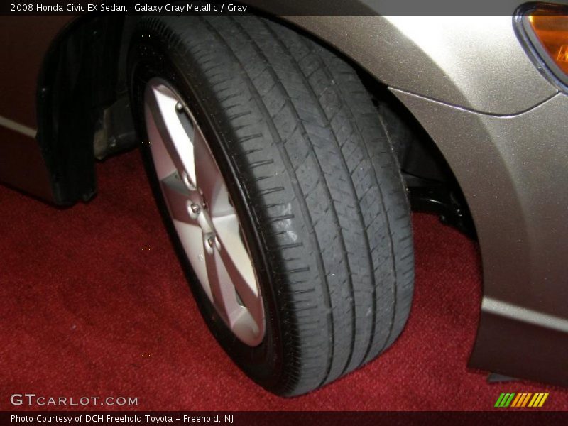 Galaxy Gray Metallic / Gray 2008 Honda Civic EX Sedan