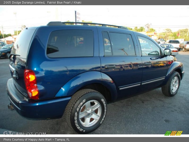 Patriot Blue Pearl / Khaki 2005 Dodge Durango Limited