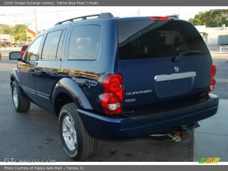 Patriot Blue Pearl / Khaki 2005 Dodge Durango Limited