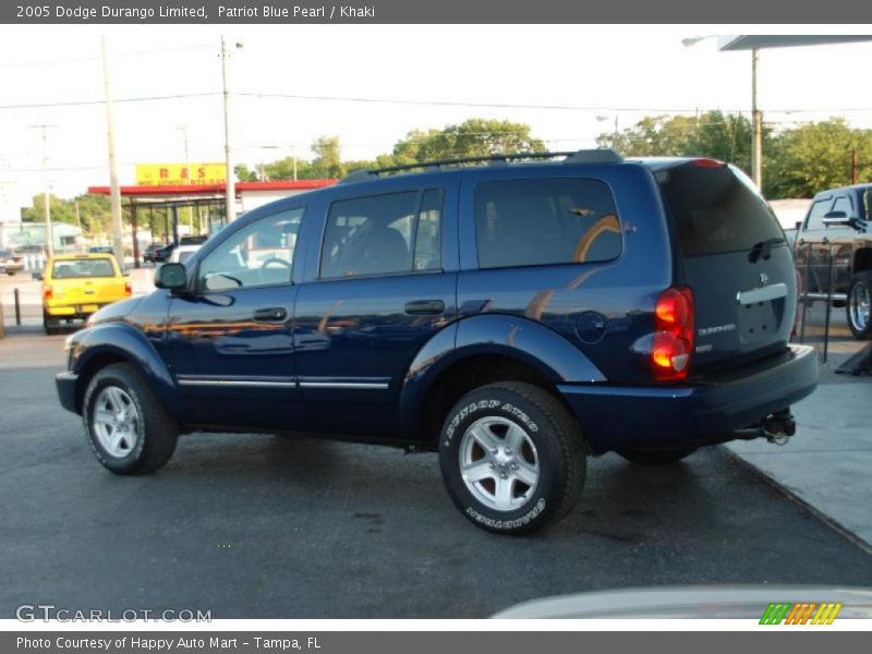 Patriot Blue Pearl / Khaki 2005 Dodge Durango Limited