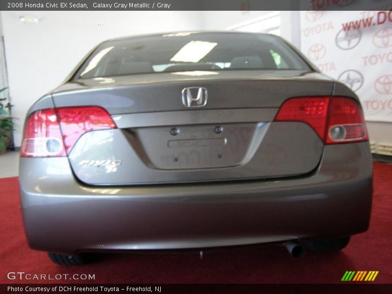 Galaxy Gray Metallic / Gray 2008 Honda Civic EX Sedan
