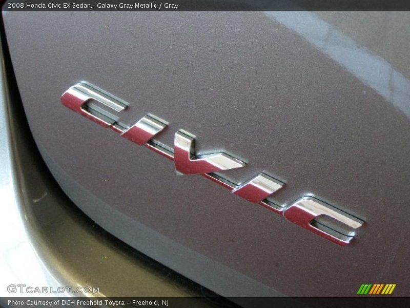 Galaxy Gray Metallic / Gray 2008 Honda Civic EX Sedan
