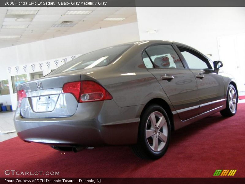 Galaxy Gray Metallic / Gray 2008 Honda Civic EX Sedan